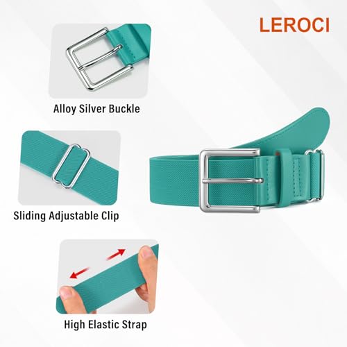 Image of Baseball Belt and Baseball Socks Combo Set for Youth and Adult Available in 20 Colors