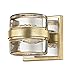 Troy Lighting B5681-GL Troy Lighting B5681 Splash Single Light 4-1/2" Wide LED Bathroom Sconce with Glass Shade