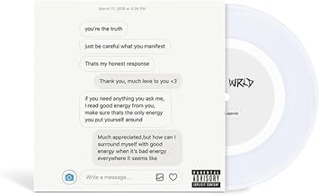 Legends / Rich And Blind Juice WRLD White Record