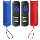 (Pack of 2) Replacement Remote Control for Roku TV with Silicone Cover