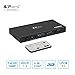 Produktbild Portta HDMI Matrix Switch 4x2 Splitter Verteiler Umschalter Unterstützt (4 IN x 2 OUT) Für PS4 Notebook HDTV , Schwarz