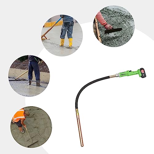 Handheld Concrete Vibrator Cement Vibrating Tool Bubble Remover, Battery Vibrator 850W Pure Copper Motor Concrete Vibrator for Construction Sites, Engineering Industry, Renovation Industry - Thumbnail 3