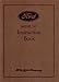 1930 FORD Model A Car Instruction Manual Owners Guide