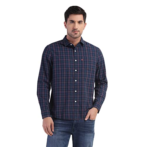 Image of Levi's Men's Checked Slim Fit Shirt