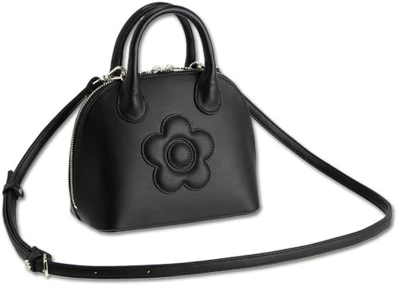 Amazon.co.jp: Mary Quant Marie Quant Bag Daisy Patch Bugatti 2-Way  display picture 1