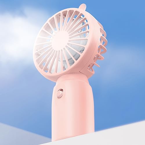 Mini ventilateur portable de voyage alimenté par piles AA super silencieux pour la maison et le bureau - Ventilateur de voyage avec batterie AA - Mini ventilateur portable à main - Mini ventilateur de – vue 5