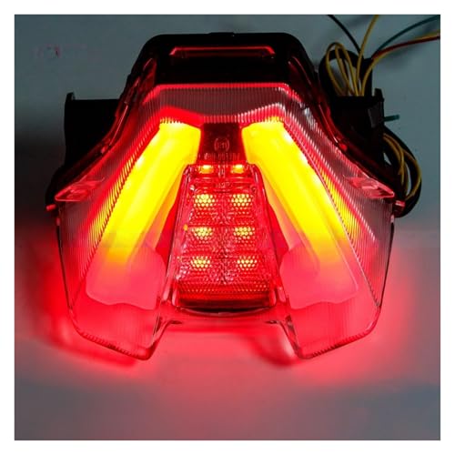 Luz trasera blanca para Yamaha MT07 2021-2024 con tulipa transparente 7