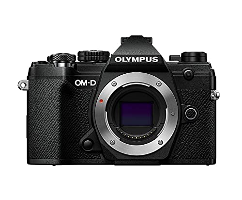 Olympus OM-D E-M5 Mark III Micro Four Thirds Carcasa de la cámara, Sensor de 20 MP, estabilizador de Imagen de 5 Ejes, Potente autofoco, Visor electrónico OLED, vídeo 4K, WLAN, Bluetooth, Negro