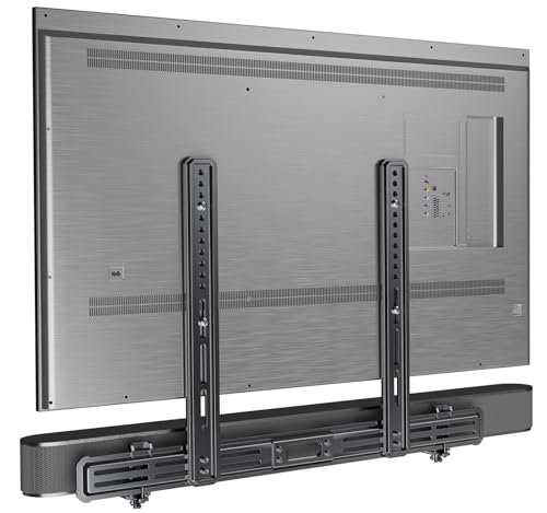 Perlegear Soundbar Mount, Sound Bar Mount With Holes/Without Holes, Sound Bar Mounts Under Tv Up To 13.2 Lbs thumb #7
