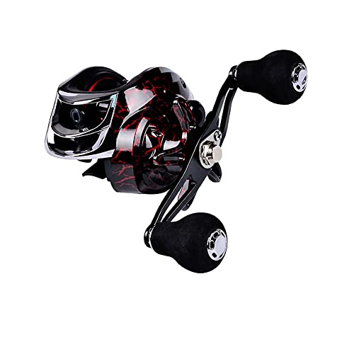 Teqin Fishing Baitcasting Reel, 18+1Bb Drag Baitcasters, Magnet Braking System Bait Caster Reel, 7.1:1 Gear Ratio Ultra Smooth Baitcaster Fishing Reel Dw121L Left Hand #TOP3