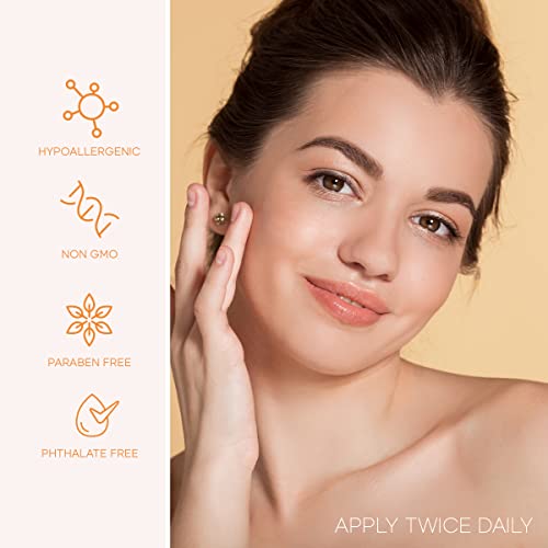 Skin 2.0 Vitamin C And Collagen Face Serum - Helps With Dark Spots & Acne, Fights Signs Of Aging, Skin Brightening Facial Serum - Cruelty Free Korean Skincare For All Skin Types - 1.69 Fl. Oz #TOP4