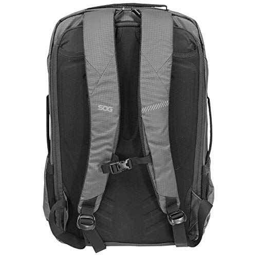 Sog Surrept/36 Cs Travel Pack- Water Resistant Travel Bag With Stowable Shoulder Pads, Covert And Internal Storage And Quick Access Pocket -Charcoal And Bright Gray (89-71-05-31) #TOP3