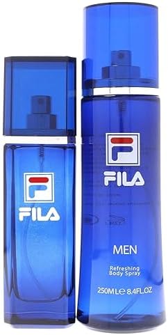FILA Refreshing Body Spray for Men - Cool and Fresh Body Mist with Notes of Bergamot, Cardamom and Pepper - Long-Lasting, Sporty Fragrance - 8.4 oz