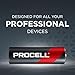 PROCELL Alkaline AA Batteries, 1.5V, Double A Battery with Long-Lasting Power, All-Purpose Industrial Batteries AA Size 144-Count Bulk Pack, Professional Power for Facility Devices