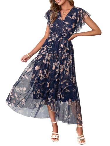 Print Mix Midi Dress