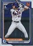 2024 Bowman Chrome Draft #28 Carson Benge New York Baseball Card - Sportscard Superstore