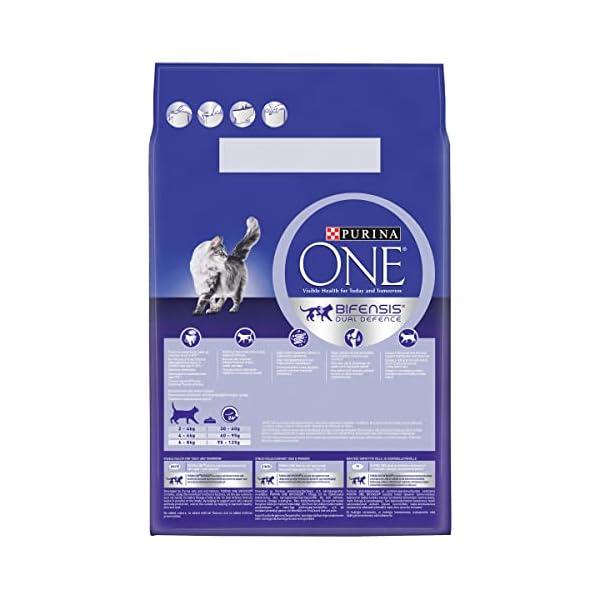 Purina One Katzenfutter Lachs & Vollkorn, 3 kg – Bild 4