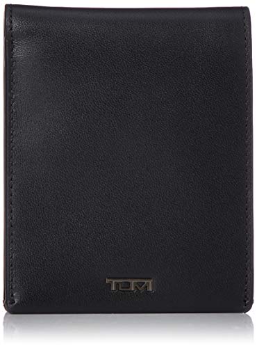Tumi Nassau Slg Wallet Official Genuine Product, Global Double Billfold, Black, Smooth #TOP28