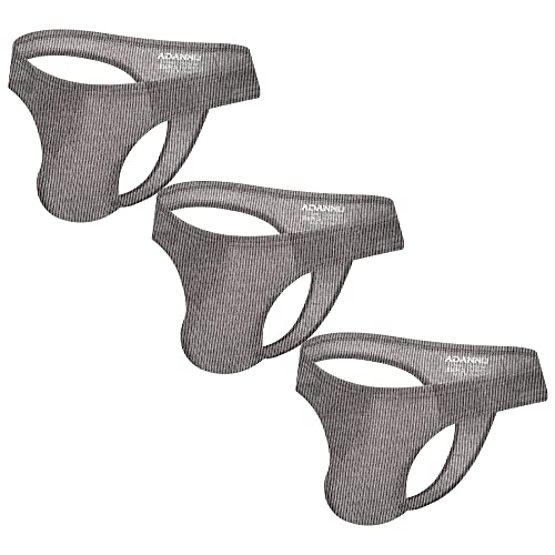 Men's Sexy Briefs Bikini Thong Underwear Cotton Low Rise Stretch Breathable Enhancing Bulge Pouch