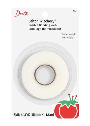Dritz - 223 Stitch Witchery Super Weight fusible 5/8-Inch X 13-Yards White