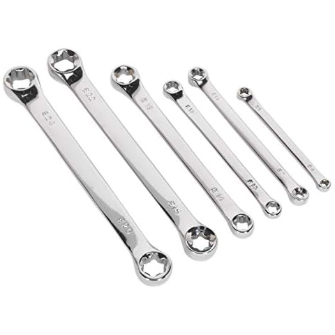 Sealey Siegen 6pc TRX-Star Double End Spanner Set Cover