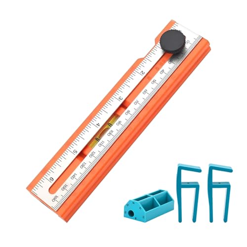 Règle de traçage angulaire 15-90° pour vos projets de menuiserie et meubles maison