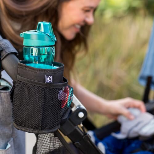 J.L. Childress Universal Cup N Stuff Stroller Cup & Phone Holder, Black, 1... - Image 2