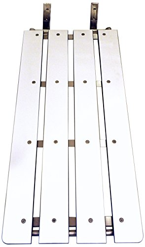 Csi Bathware Sea-Tub3315-Nh-Ph Ada Bathroom Bath Tub Seat Folding Wall-Mounted Rectangular Phenolic Seat, 33-Inch X 15-Inch, White #TOP9
