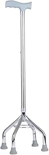 JF-XUAN Retractable Walking Stick, Aluminum Alloy, Fracture of The Elderly, Women, Men, Non-Slip, Stable, Multifunctional,L Crutches