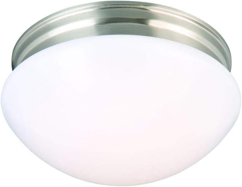 9" LED Ceiling light Flush mount - Soft White - Brushed nickel finish