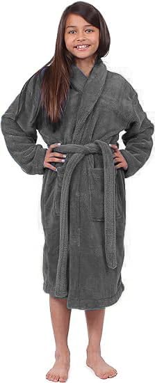 Turkuoise Girls Ultra Soft Plush Bathrobes