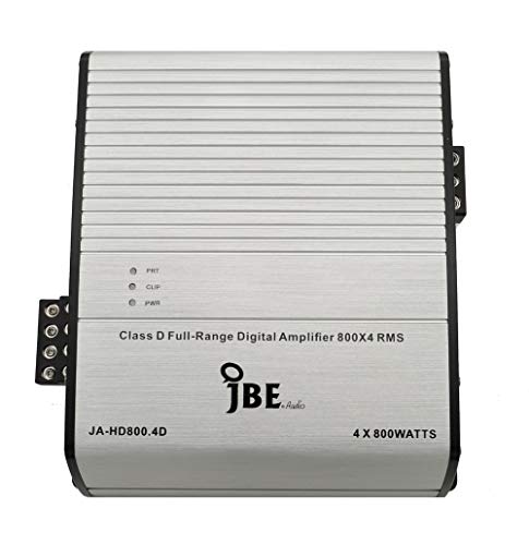 JBE Audio JA-HD800.4 800W 4-Channel Amplifier