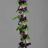 Länge: ca. 180 cm Petunie Petuniengirlande Girlande Seidenblume lila violett 180 cm 42928-09 F87