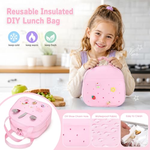 DIGOBAY DIY Girls Backpack for School with Lunch Bag Pencil Case & Charms by DIGOBAY - Used condition - Image 7