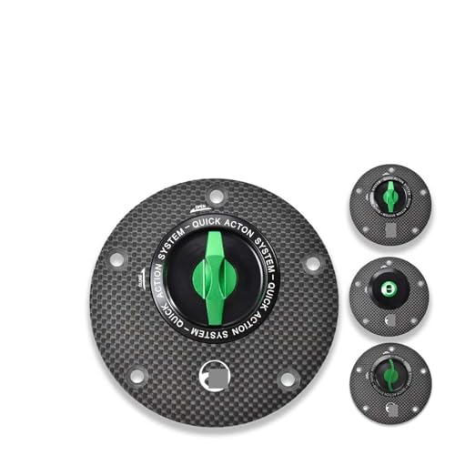 Tapa de Combustible Kawasaki Ninja H2 Solución Antirrobo Cubierta con Llave Tanque 2