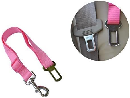 WOWMO Pet Dog Adjustable Universal Automobile Seatbelt - Car Automotive Seat Safety Belt - Seatbelt Leash Lead Travel for…
