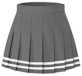 Fermeture élastique - Jolie jupe avec short de sécurité attaché et taille élastique pour un port facile.