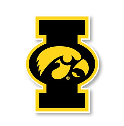 Iowa Hawkeyes 4 Inch Vinyl Mascot Magnet Officially Licensed Collegiate Product