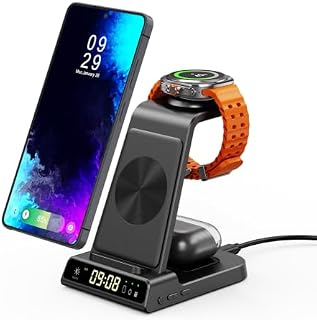 Wireless Charger for Samsung, 3 in 1 Wireless Charging St…