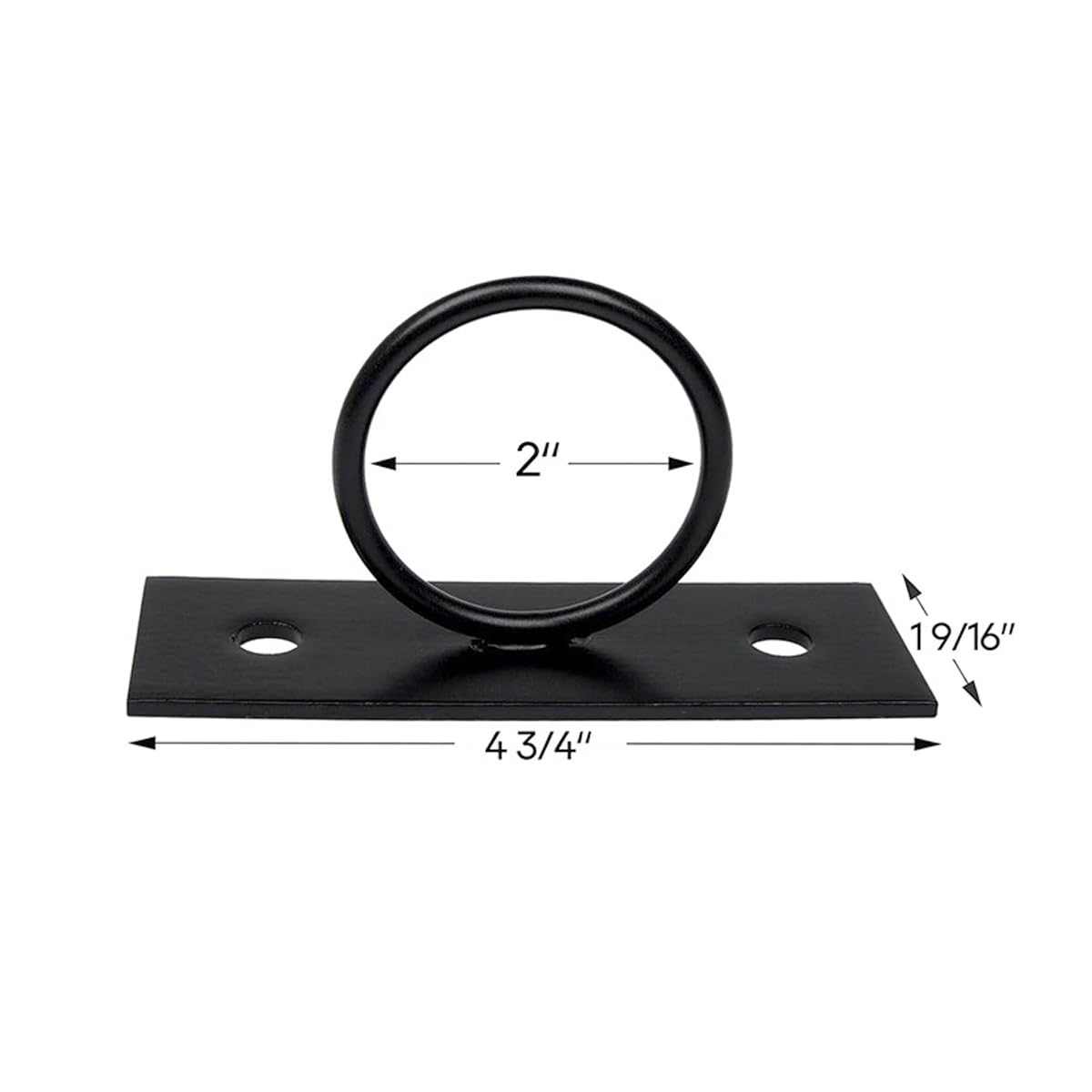 Alide Juego de 5 soportes para cables negros de acero inoxidable con cuerda de yute para pasamanos y escaleras.