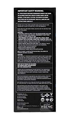 Splat | Midnight Complete Kit | Hair Dye | Semi-Permanent | Long Lasting | Vegan And Cruelty-Free (Midnight Scarlet) #TOP3