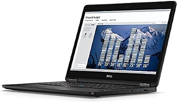 Dell X2CGN Latitude E7470 14 Laptop (Intel Core i5-6300U, 8GB 2133 MHz DDR4 RAM, 256GB SSD, Windows 10 Pro, Black