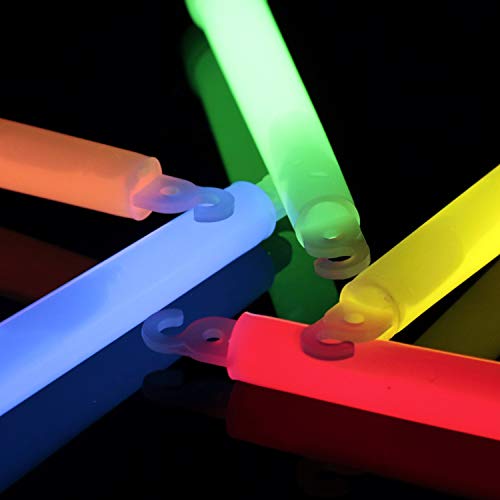 Bastões Neon de Luz Química para Emergências - Lightstick para Camping Mergulho - Glow Sticks Person