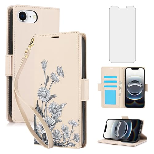 Coque iPhone 16e Asuwish YM026 évite rayures couleur abricot mat