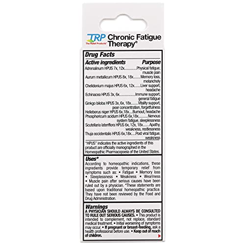 The Relief Products Chronic Fatigue Therapy Fast Dissolving Tablets For Fatigue, Weakness, Tiredness, Cfs 70 Ct, 70 Count #TOP4