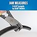 Jonard Tools JIC-750 Hardline COAX & Fiber Cable Cutter, Up to 3/4
