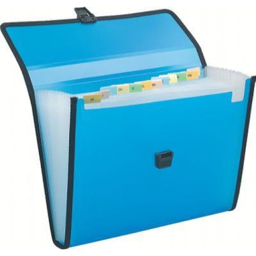 Lot de 5 Trieur valisette CHROMALINE PP, 13 compartiments, coloris assortis (5)
