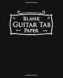 Blank Guitar Tab Paper: Blank Guitar Tablature Book - Music Sheet Notebook / Music Staff Paper Notebook (Volume 63)