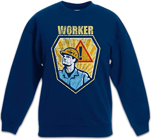 Sweat-shirt enfants Worker IV le pull confortable qui simplifie l'habillage