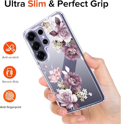 Image of Elzzi Magnetic Magsafe for Samsung S26 Ultra Case, Upgraded [Full Camera Protection] [Compatible with Magsafe] [Translucent Matte] Shockproof Protective Phone Case for Men & Women